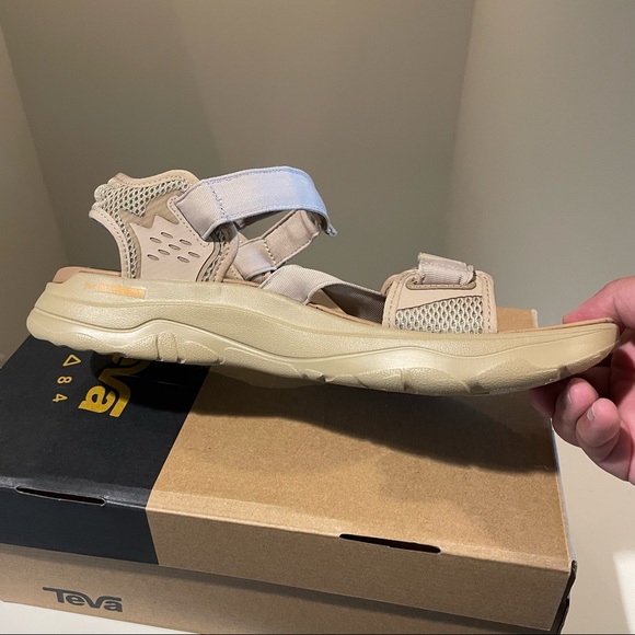 TEVA, Zymic Tan Sandals, Mens 12 - Picture 11 of 17